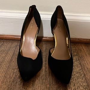 Black stiletto heels size 7 1/2